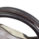 エルメス HERMES ガーデンパーティGM □I刻印 ベージュ/ブラウン トワル・ブッフル メンズ ハンドバッグ