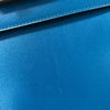 エルメス HERMES ケリー28 C刻 ブルーイズミール ゴールド金具 タデラクト レディース ショルダーバッグ