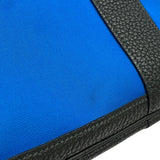 エルメス HERMES ガーデンパーティPM A刻 ブルー×ヴェールフォンセ トワル ネゴンダ ユニセックス トートバッグ