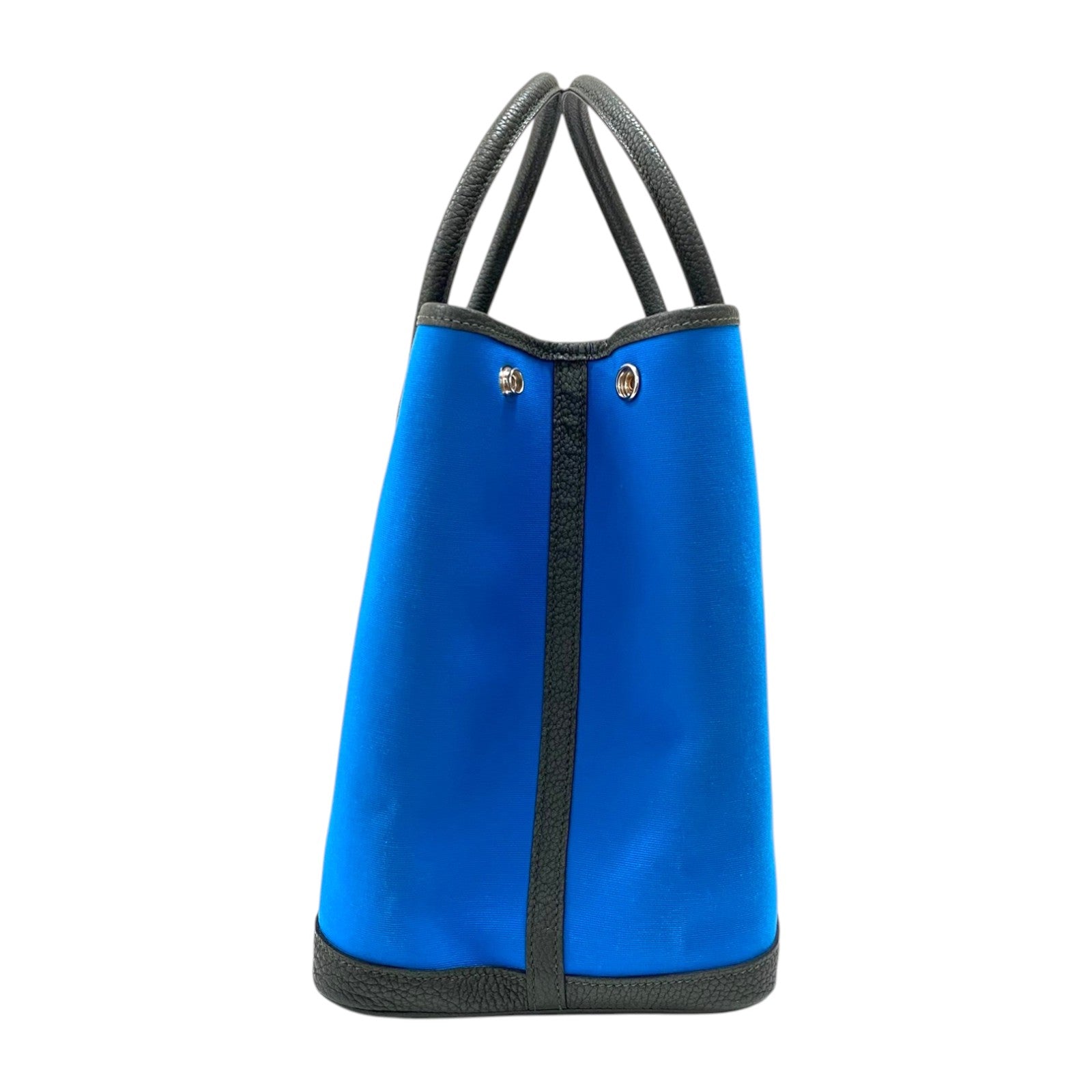 エルメス HERMES ガーデンパーティPM A刻 ブルー×ヴェールフォンセ