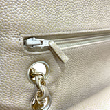 シャネル CHANEL マトラッセ25 A01112 11番台 キャメル ゴールド金具 キャビアスキン レディース ショルダーバッグ