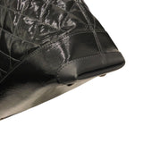 シャネル CHANEL マトラッセトートバッグ ブラックシルバー金具 コーティングキャンバス レディース トートバッグ