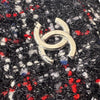 シャネル CHANEL マトラッセ　バッグパック ブラック ツイード レディース リュック・デイパック