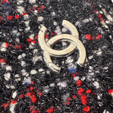 シャネル CHANEL マトラッセ　バッグパック ブラック ツイード レディース リュック・デイパック