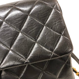 シャネル CHANEL マトラッセ30 バックパック ブラック ゴールド金具 ラムスキン レディース リュック・デイパック