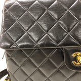 シャネル CHANEL マトラッセ30 バックパック ブラック ゴールド金具 ラムスキン レディース リュック・デイパック