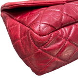 シャネル CHANEL マトラッセ フラップバッグ A67800 レッド エイジドカーフ レディース ハンドバッグ