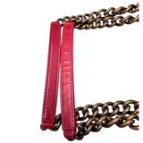 シャネル CHANEL マトラッセ フラップバッグ A67800 レッド エイジドカーフ レディース ハンドバッグ