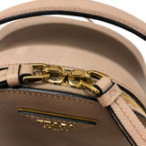 プラダ PRADA オデット サフィアーノ ミニリュック 1BZ047 ピンクベージュ ゴールド金具 サフィアーノレザー レディース リュック・デイパック