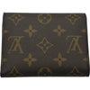 ルイ・ヴィトン LOUIS VUITTON ポルトフォイユ・ヴィクトリーヌ M62472 ブラウン モノグラム レディース 三つ折り財布