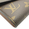 ルイ・ヴィトン LOUIS VUITTON ポルトフォイユ・ヴィクトリーヌ M62472 ブラウン モノグラム レディース 三つ折り財布
