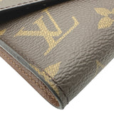 ルイ・ヴィトン LOUIS VUITTON ポルトフォイユ・ヴィクトリーヌ M62472 ブラウン モノグラム レディース 三つ折り財布