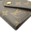 ルイ・ヴィトン LOUIS VUITTON ポルトフォイユ・ヴィクトリーヌ M62472 ブラウン モノグラム レディース 三つ折り財布