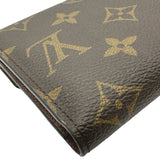 ルイ・ヴィトン LOUIS VUITTON ポルトフォイユ・ヴィクトリーヌ M62472 ブラウン モノグラム レディース 三つ折り財布