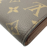 ルイ・ヴィトン LOUIS VUITTON ポルトフォイユ・ヴィクトリーヌ M62472 ブラウン モノグラム レディース 三つ折り財布