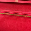 エルメス HERMES ベアンスフレ D刻 ローズエクストリーム ゴールド金具 エプソン レディース 長財布