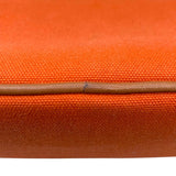 エルメス HERMES ボリードポーチ20 オレンジ トワル レディース ポーチ
