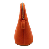 エルメス HERMES ボリードポーチ20 オレンジ トワル レディース ポーチ