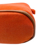 エルメス HERMES ボリードポーチ20 オレンジ トワル レディース ポーチ