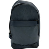 コーチ COACH ボディバッグ F11236 ブルー レザー メンズ ボディバッグ