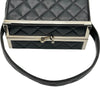 シャネル CHANEL マトラッセ バニティハンドバッグ 4番台 ブラック ゴールド金具 ラムスキン レディース ハンドバッグ