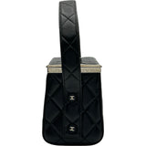 シャネル CHANEL マトラッセ バニティハンドバッグ 4番台 ブラック ゴールド金具 ラムスキン レディース ハンドバッグ