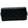 シャネル CHANEL マトラッセ バニティハンドバッグ 4番台 ブラック ゴールド金具 ラムスキン レディース ハンドバッグ