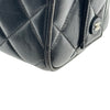 シャネル CHANEL マトラッセ バニティハンドバッグ 4番台 ブラック ゴールド金具 ラムスキン レディース ハンドバッグ