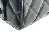 シャネル CHANEL マトラッセ バニティハンドバッグ 4番台 ブラック ゴールド金具 ラムスキン レディース ハンドバッグ