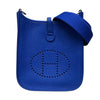 エルメス HERMES エヴリンTPM B刻印 ブルーロワイヤル トリヨン ショルダーバッグ