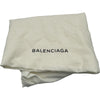 バレンシアガ BALENCIAGA ネイビーカバスS 339933 アイボリー/ブラック キャンバス レディース ハンドバッグ