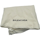 バレンシアガ BALENCIAGA ネイビーカバスS 339933 アイボリー/ブラック キャンバス レディース ハンドバッグ