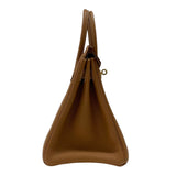 エルメス HERMES バーキン25 D刻 ゴールド ゴールド金具 トゴ レディース ハンドバッグ