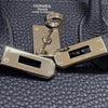 エルメス HERMES バーキン25 W刻 ブルーニュイ シルバー金具 トゴ レディース ハンドバッグ