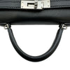 エルメス HERMES ミニケリー2 W刻印 ブラック シルバー金具 エプソン レディース ショルダーバッグ