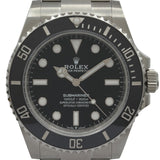 ロレックス ROLEX サブマリーナ ノンデイト 124060 ブラック ステンレススチール メンズ 腕時計