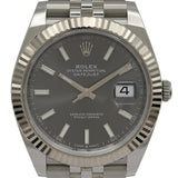 ロレックス ROLEX デイトジャスト41 126334 スレート ホワイトゴールド/ステンレススチール 自動巻き メンズ 腕時計