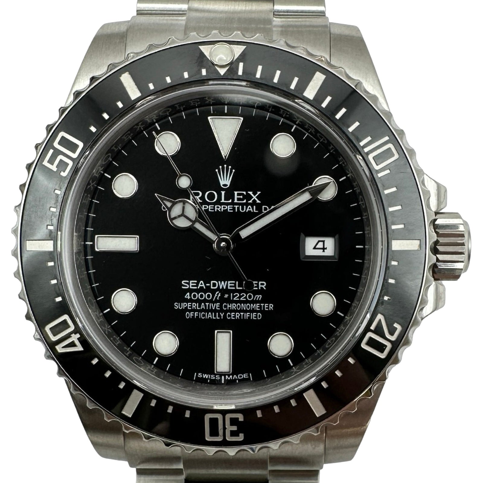 ロレックス ROLEX シードゥエラー 116600 ブラック ステンレススチール