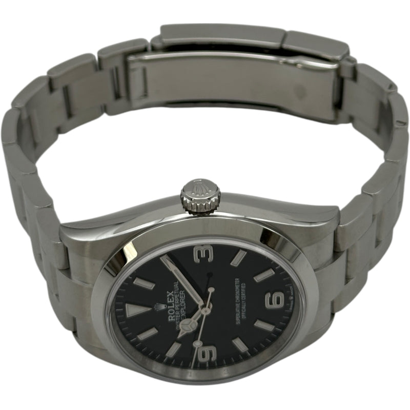 ロレックス ROLEX エクスプローラー 36 124270 ブラック ステンレス