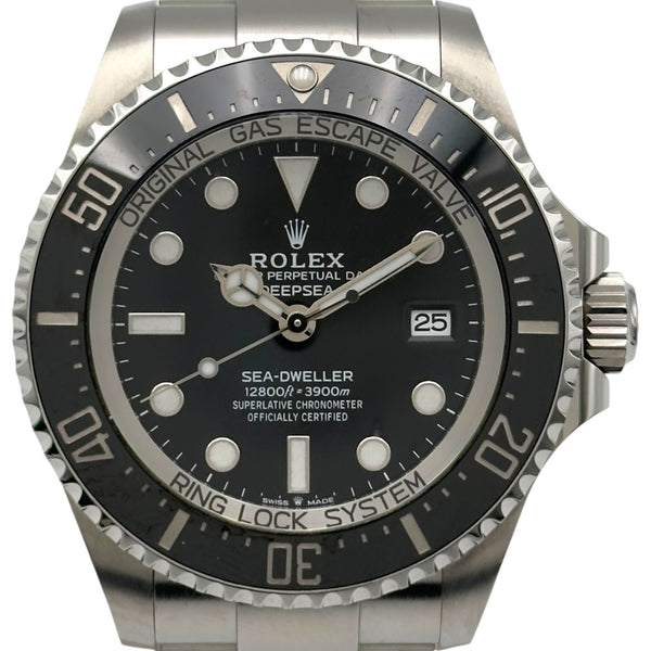 ロレックス ROLEX ディープシー 136660 ブラック ステンレススチール