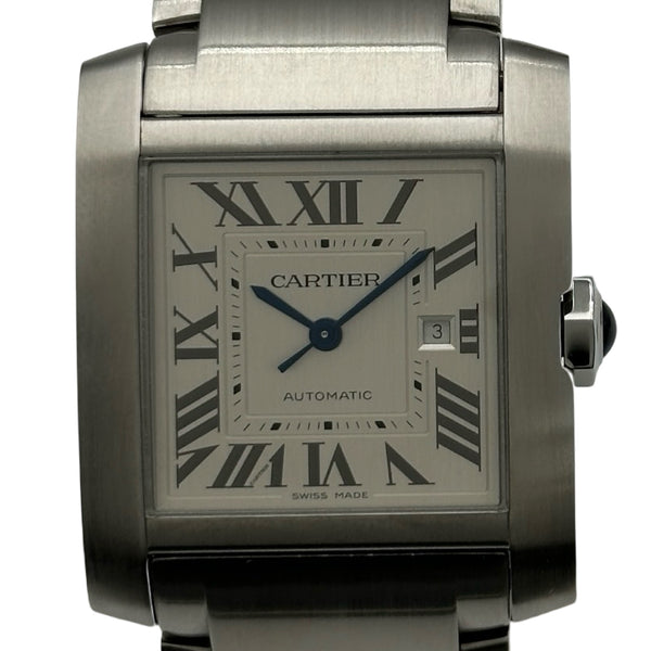 カルティエ Cartier タンクフランセーズLM WSTA0067 シルバー