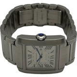 カルティエ Cartier タンクフランセーズLM WSTA0067 シルバー ステンレススチール 自動巻き メンズ 腕時計