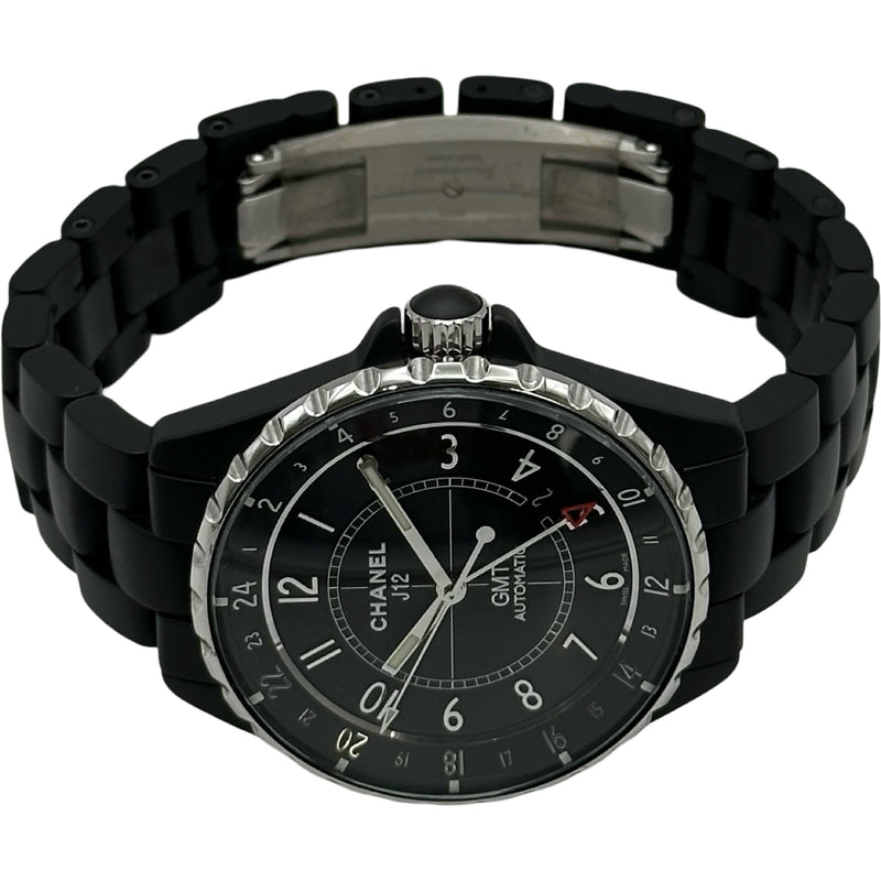 シャネル CHANEL J12 GMT 41mm H3101 ブラック セラミック/ステンレス
