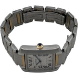 カルティエ Cartier タンク フランセーズ LM W51005Q4 シルバー ゴールド/ステンレススチール 自動巻き メンズ 腕時計