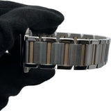 カルティエ Cartier タンク フランセーズ LM W51005Q4 シルバー ゴールド/ステンレススチール 自動巻き メンズ 腕時計