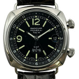 パネライ PANERAI ラジオミール GMT アラーム PAM00098 ブラック ステンレススチール 自動巻き メンズ 腕時計