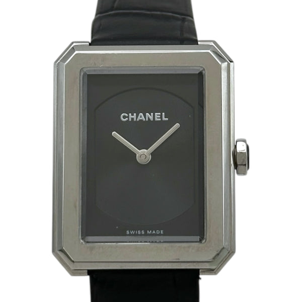 シャネル CHANEL ボーイフレンド H4876 ブラック ステンレススチール クオーツ レディース 腕時計 シャネル CHANEL ボーイフレンド H4876 ブラック ステンレススチール