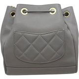 シャネル CHANEL ココマーク バケット チェーンショルダー AS2353 ライトグレー ゴールド金具 キャビアスキン レディース ショルダーバッグ