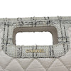 シャネル CHANEL マトラッセ 2WAY ショッピングバッグ 29番台 ホワイト ゴールド金具 カーフ/ツイード レディース ショルダーバッグ