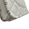 シャネル CHANEL マトラッセ 2WAY ショッピングバッグ 29番台 ホワイト ゴールド金具 カーフ/ツイード レディース ショルダーバッグ